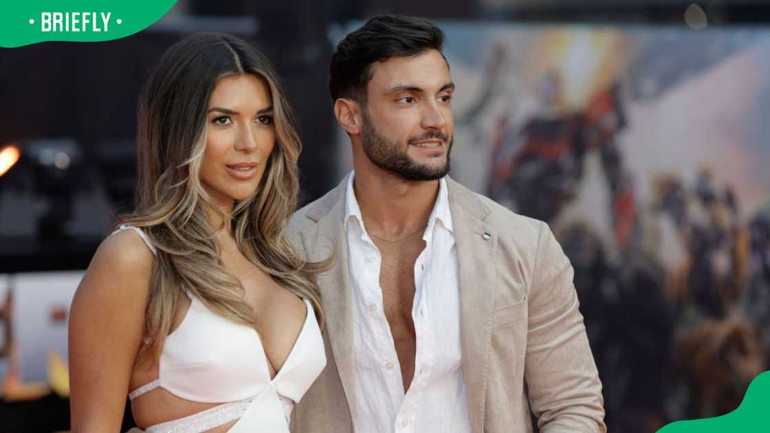 Davide Sanclimenti and Ekin-Su at the 2023 European Premiere of Paramount Pictures' Transformers: Rise of the Beasts Davide Sanclimenti and Ekin-Su at the 2023 European Premiere of Paramount Pictures' Transformers: Rise of the Beasts