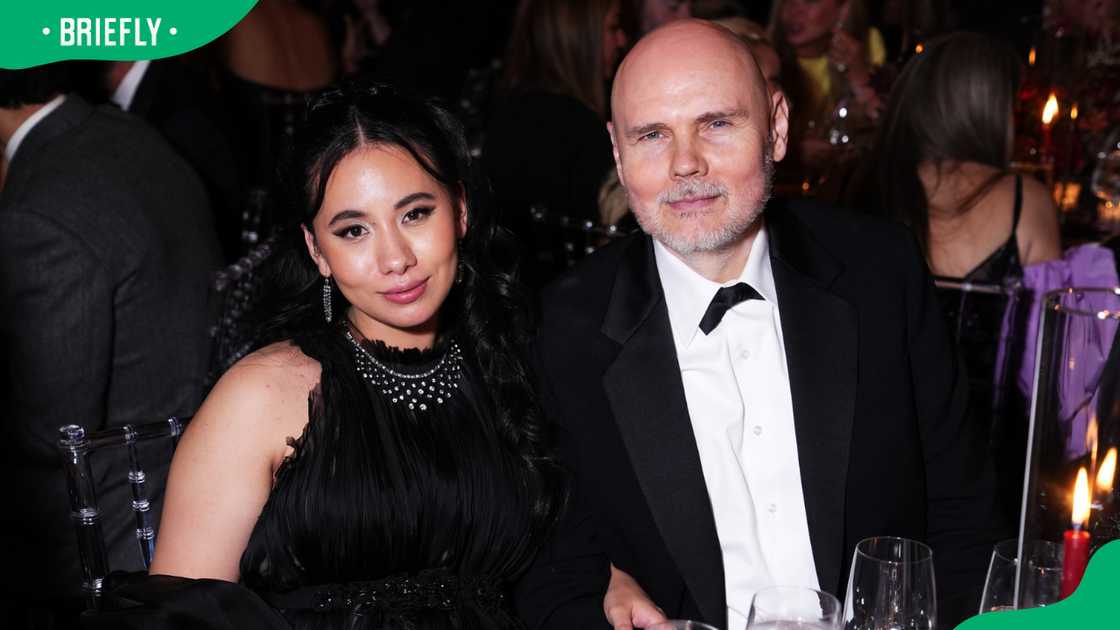Chloe Mendel and Billy Corgan in New York City