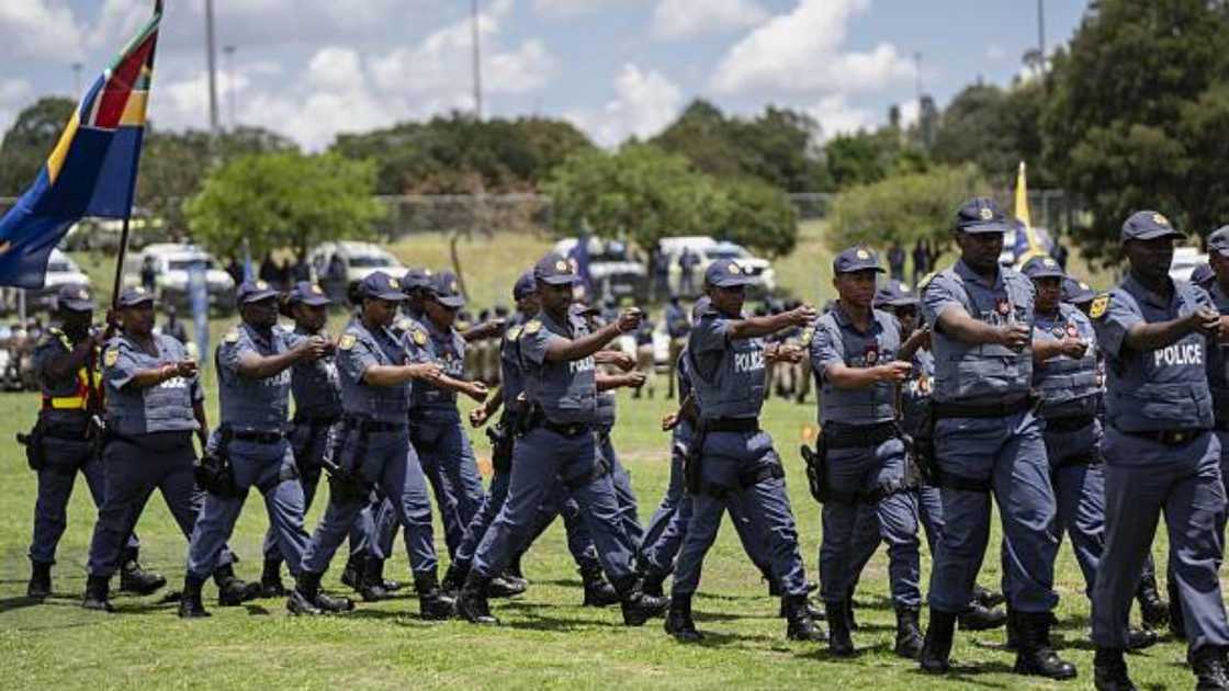 SAPS officers SAPS officers