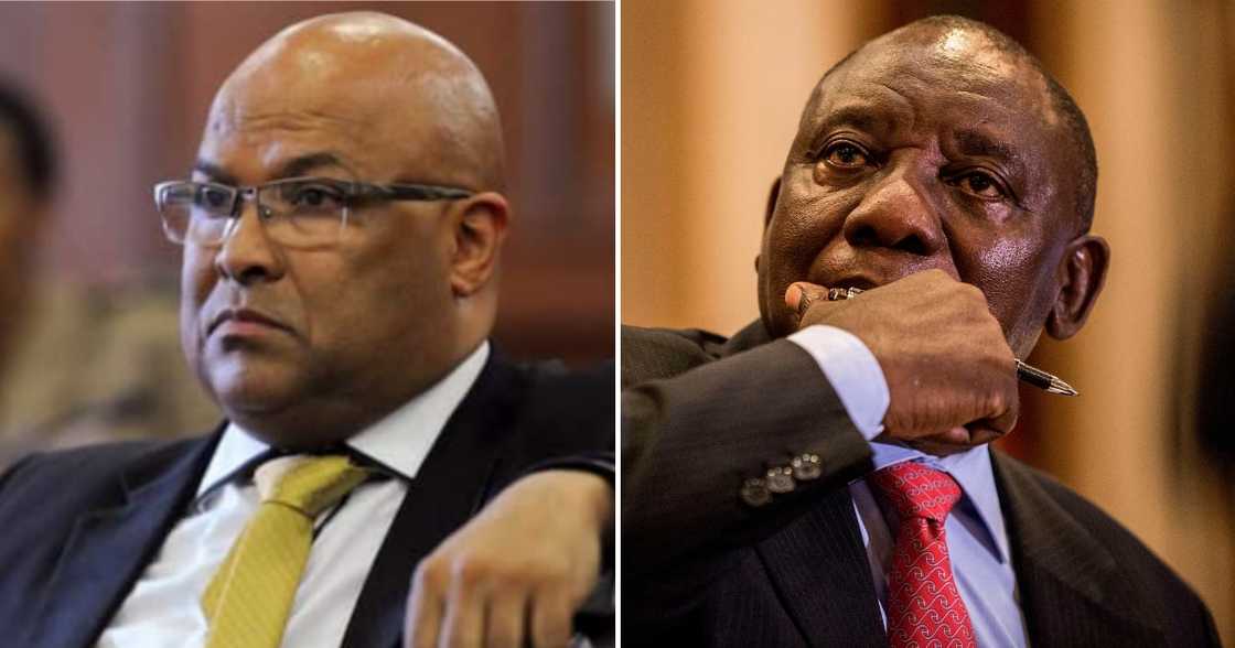 Arthur Fraser, criminal case, President Cyril Ramaphosa, SAPS confirms, R60 million theft, kidnapping Arthur Fraser, criminal case, President Cyril Ramaphosa, SAPS confirms, R60 million theft, kidnapping