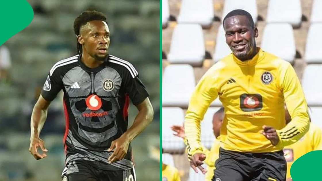 Defenders Olisa Ndah and Tapelo Xoki have returned to training for Orlando Pirates.