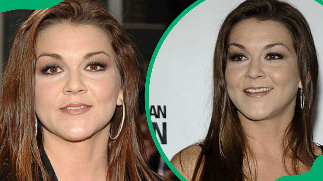 Gretchen Wilson suffered from a leg injury Gretchen Wilson suffered from a leg injury