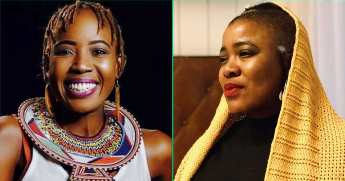 Ntsiki Mazwai posts rare picture with her sister Thandiswa Mazwai Ntsiki Mazwai posts rare picture with her sister Thandiswa Mazwai