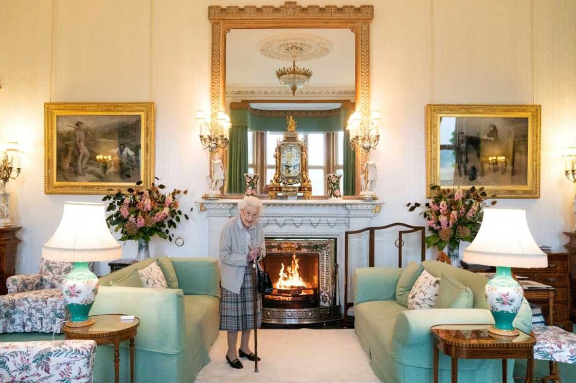 Head of state Queen Elizabeth II after the resignation at Balmoral Castle in Ballater, Scotland, on September 6, 2022. Head of state Queen Elizabeth II after the resignation at Balmoral Castle in Ballater, Scotland, on September 6, 2022.