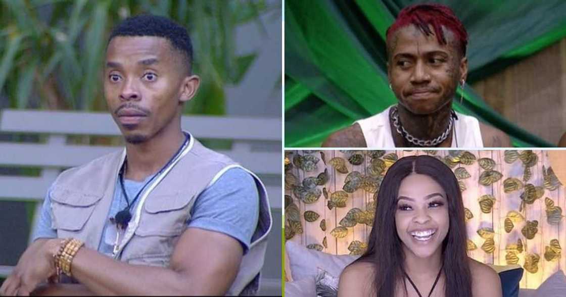 Libo, Themba and Mpho were housemates on the latest season of 'Big Brother Mzansi' Libo, Themba and Mpho were housemates on the latest season of 'Big Brother Mzansi'