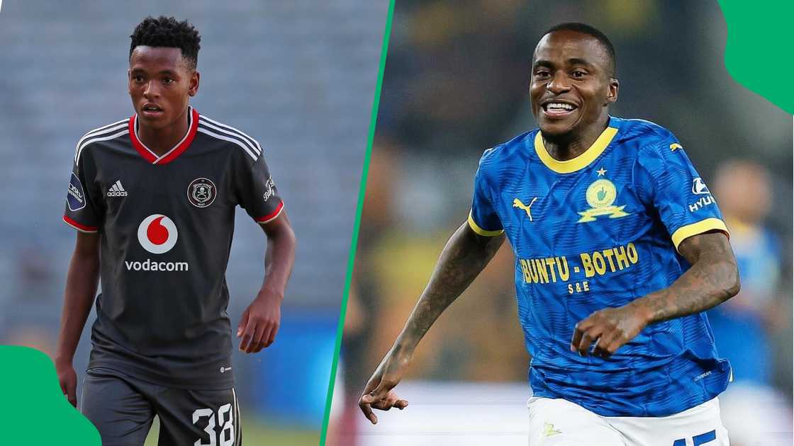 Orlando Pirates winger Relebohile Mofokeng is a fan of Mamelodi Sundowns star Thembinkosi Lorch. Orlando Pirates winger Relebohile Mofokeng is a fan of Mamelodi Sundowns star Thembinkosi Lorch.