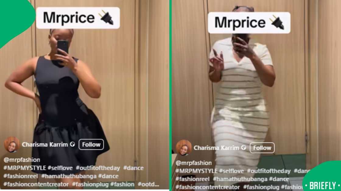 A South African fashionista made waves online with her viral videos featuring chic and affordable Mr Price clothing.