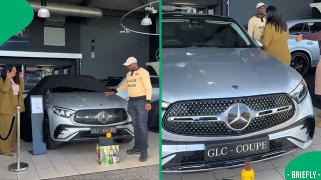 When a 25-year-old woman celebrated acquiring her brand-new luxury Mercedes-Benz GLC 300d Coupe 4Matic AMG Line, valued at about R1.5 million, South Africans were filled with admiration When a 25-year-old woman celebrated acquiring her brand-new luxury Mercedes-Benz GLC 300d Coupe 4Matic AMG Line, valued at about R1.5 million, South Africans were filled with admiration