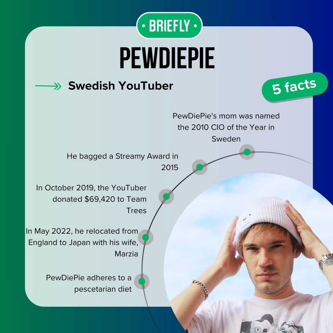 PewDiePie's facts PewDiePie's facts