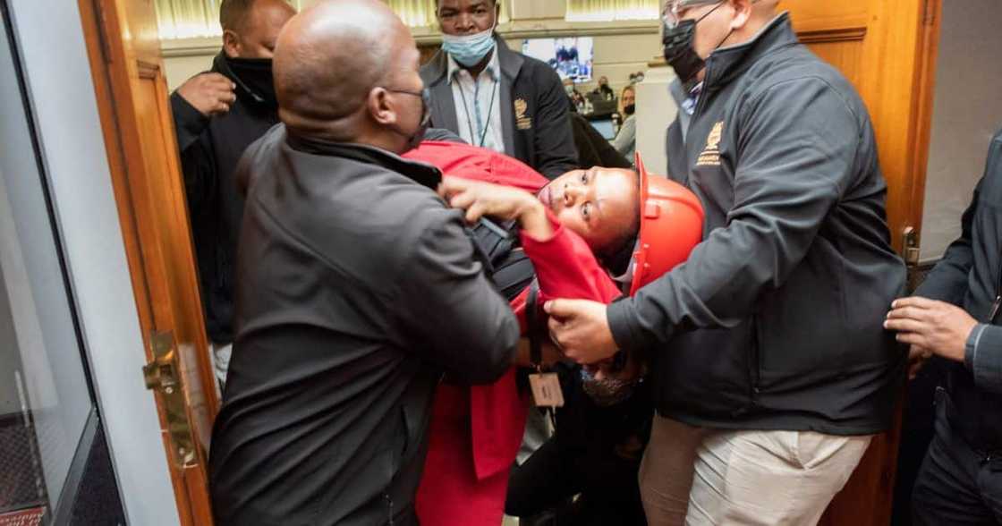 EFF, kicked out, Parliament, disruptions, Cyril Ramaphosa, budget vote response EFF, kicked out, Parliament, disruptions, Cyril Ramaphosa, budget vote response