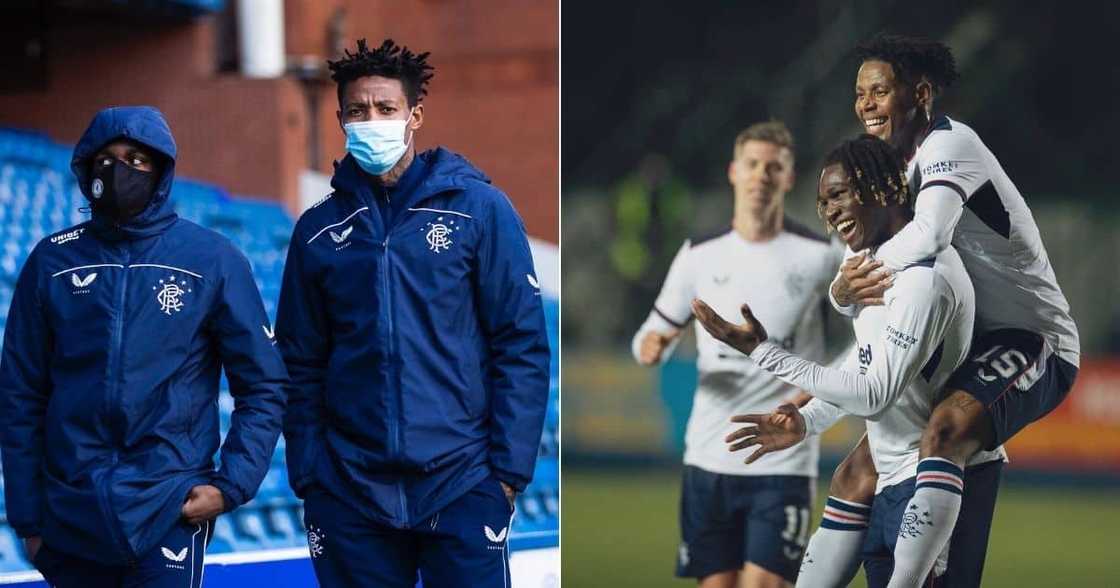 Bafana Bafana midfielder Bongani Zungu is set to leave Rangers FC and Return to France. Image: @BonganiZungu08/Twitter Bafana Bafana midfielder Bongani Zungu is set to leave Rangers FC and Return to France. Image: @BonganiZungu08/Twitter