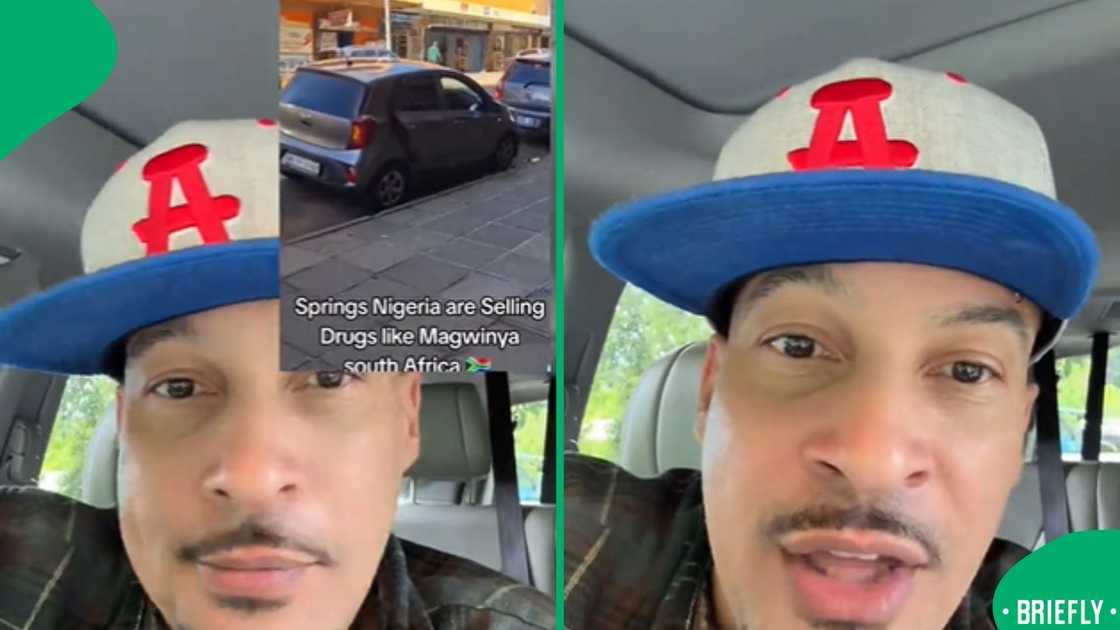 The American said Nigerians are selling drugs from Mexican cartels