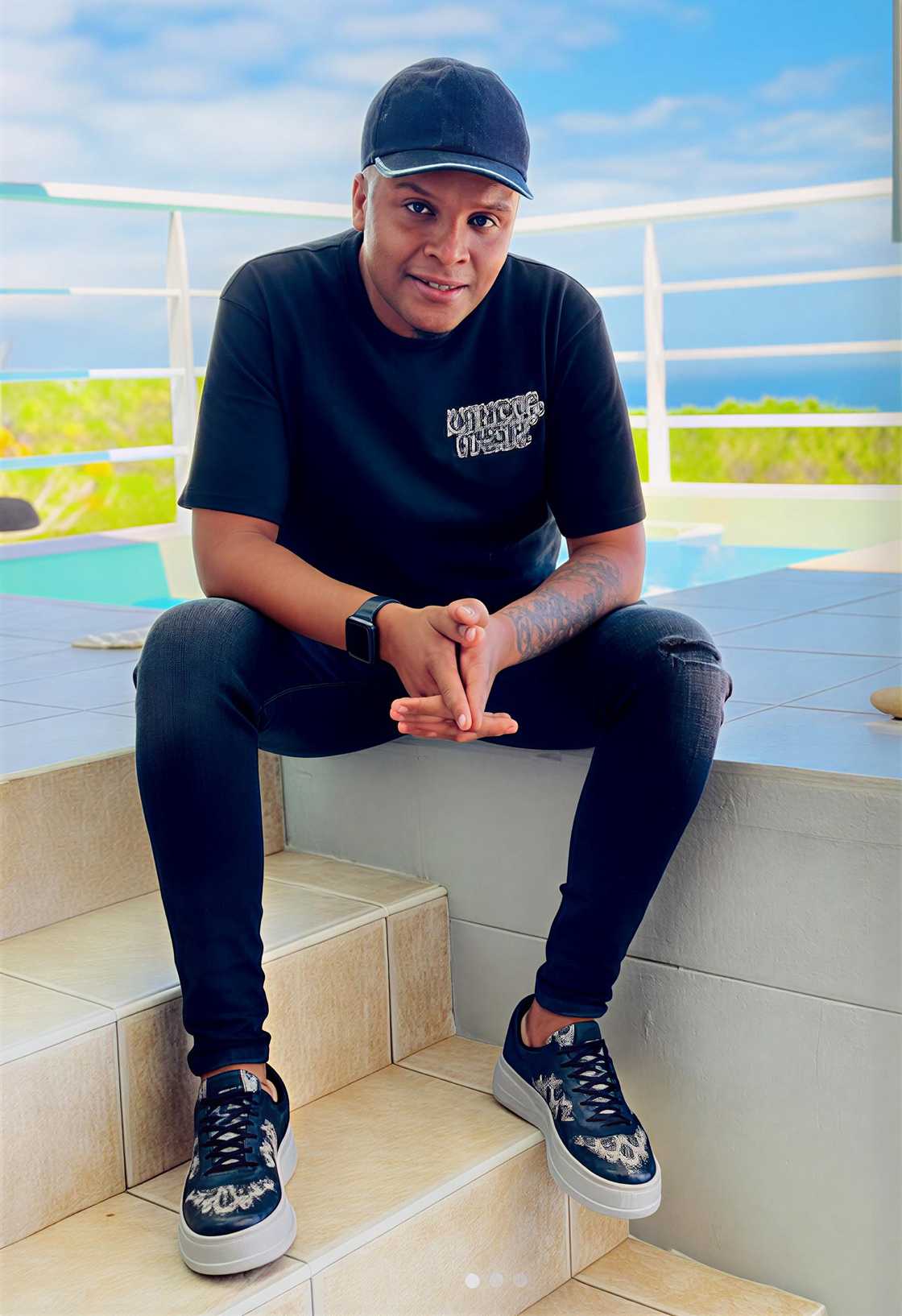 DJ Karri had an underwear thrown at him