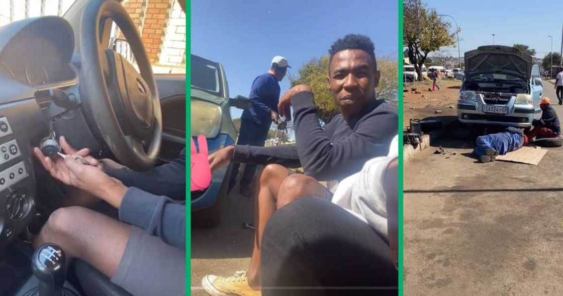 Woman makes fun of her brother's Hyundai Woman makes fun of her brother's Hyundai