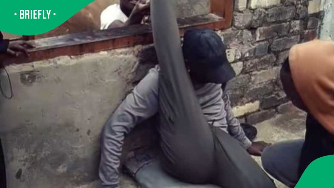 Zulu dancers stretch for indlamu in TikTok video Zulu dancers stretch for indlamu in TikTok video