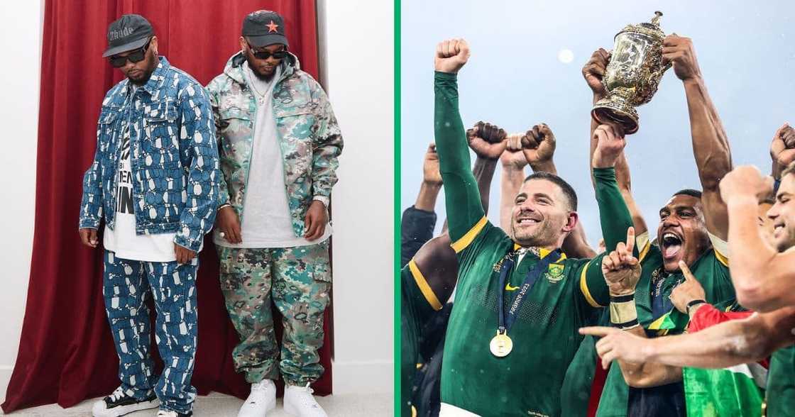 The Major League DJz believe the Springboks shouldn't be flying with regular people The Major League DJz believe the Springboks shouldn't be flying with regular people