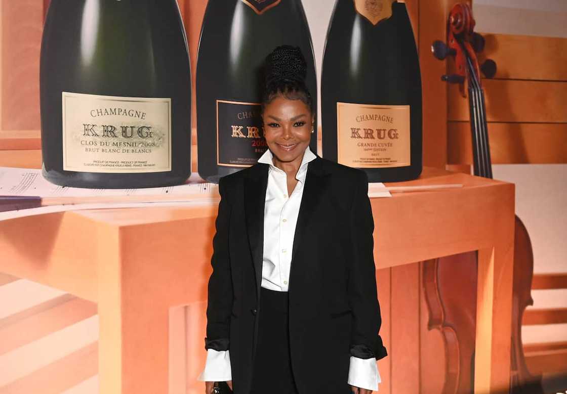 Janet Jackson attends an orchestral performance of Ryuichi Sakamoto's Suite for Krug Janet Jackson attends an orchestral performance of Ryuichi Sakamoto's Suite for Krug