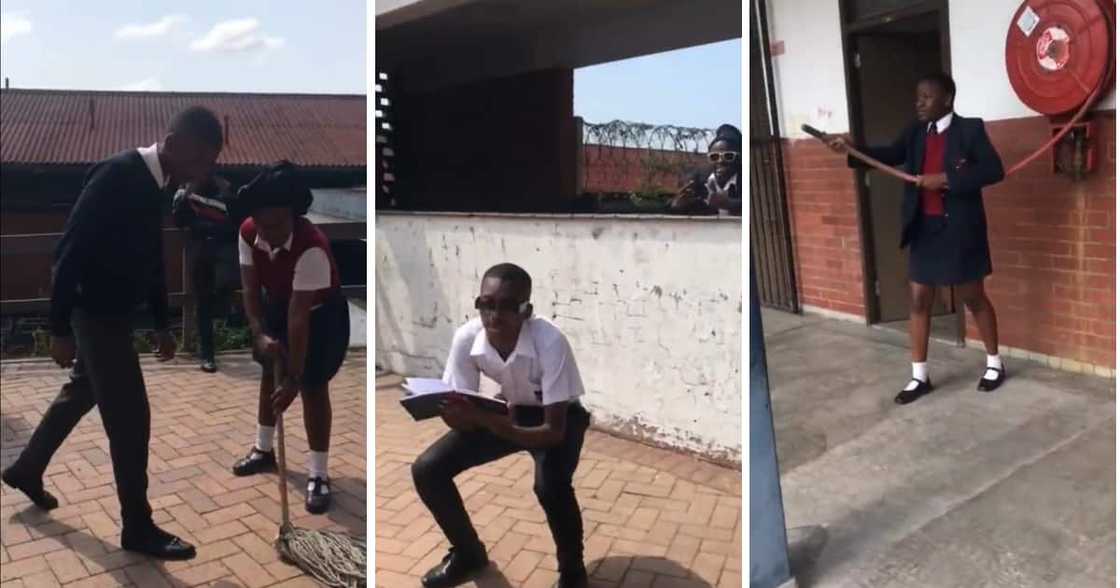Pupils took part in a mannequin challenge. Pupils took part in a mannequin challenge.