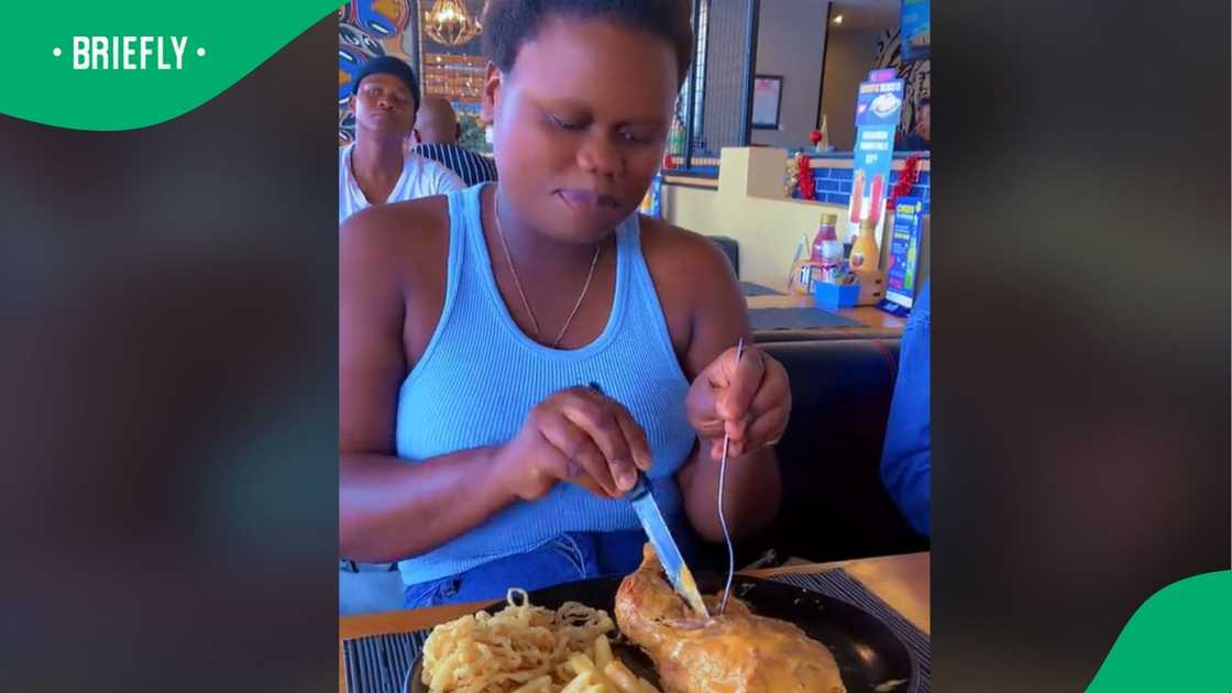 A young woman's post went viral. A young woman's post went viral.