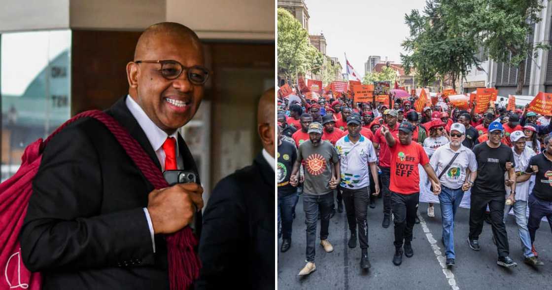 Advocate Dali Mpofu lauds EFF's national shutdown as a success Advocate Dali Mpofu lauds EFF's national shutdown as a success