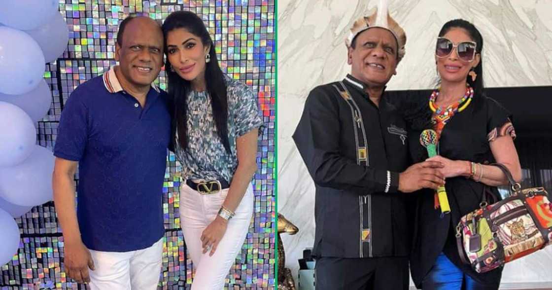 Sorisha Naidoo and Vivian Reddy celebrate daughter Sorisha Naidoo and Vivian Reddy celebrate daughter
