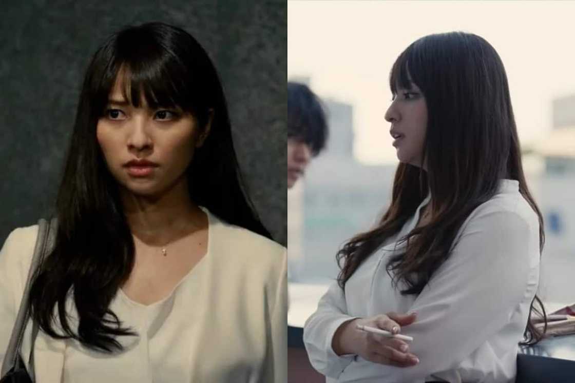 Saori Shibuki in a discussion Saori Shibuki in a discussion