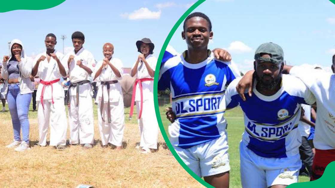 The UL martial arts and football teams