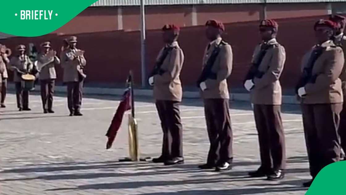 Female SANDF officer stole the spotlight