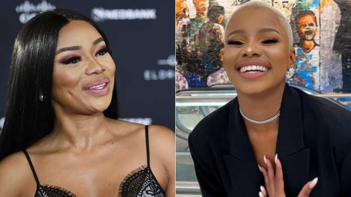 Pamela Mtanga, Bonang Matheba for Global Citizen Festival Pamela Mtanga, Bonang Matheba for Global Citizen Festival