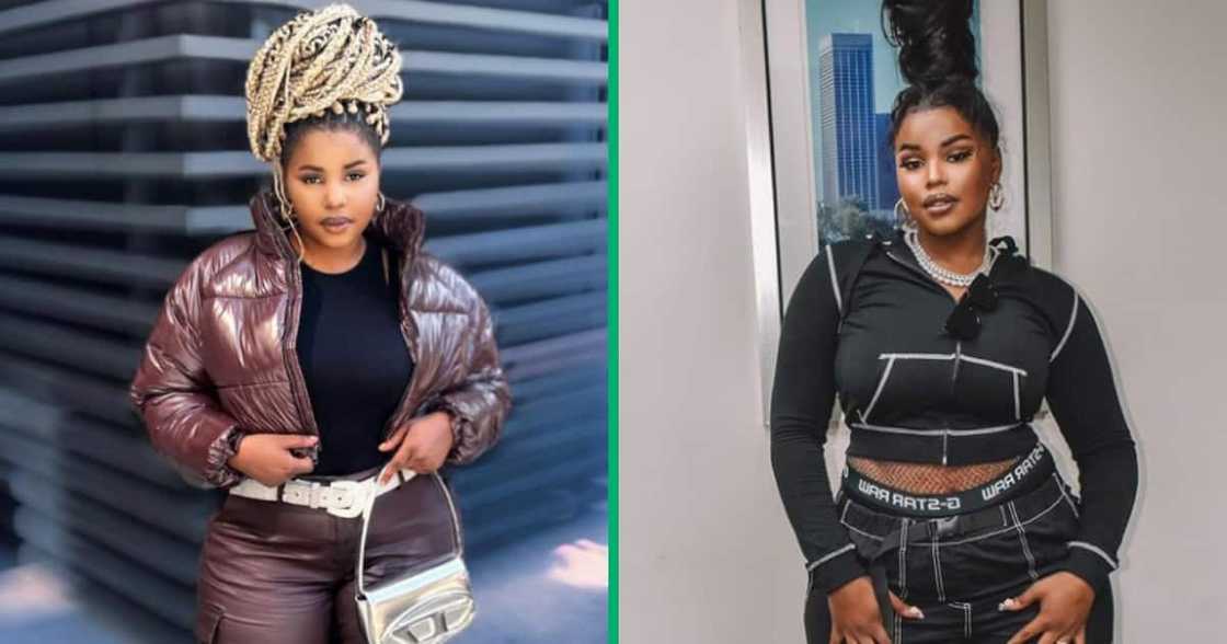 Netizens reacted to Nkosazana Daughter's old picture. Netizens reacted to Nkosazana Daughter's old picture.