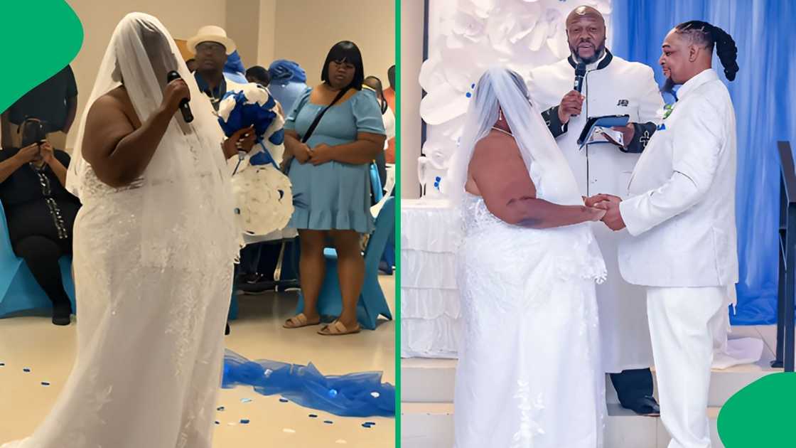 The emotional clip captured the bride singing a heartfelt song in her gown while surrounded by loved ones The emotional clip captured the bride singing a heartfelt song in her gown while surrounded by loved ones