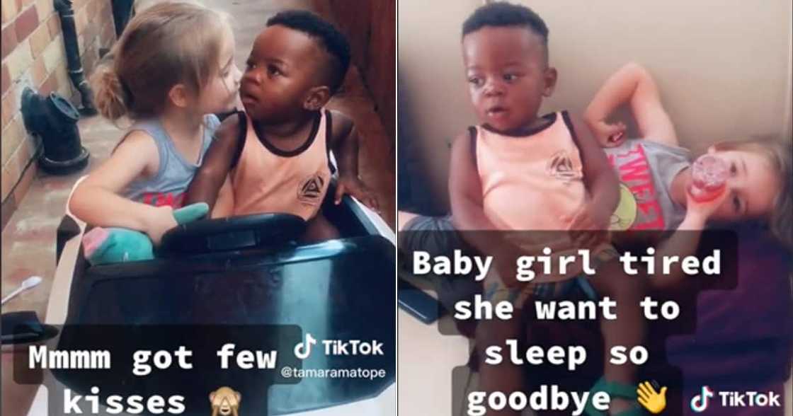 Two kids go to the barrel of a love story Two kids go to the barrel of a love story