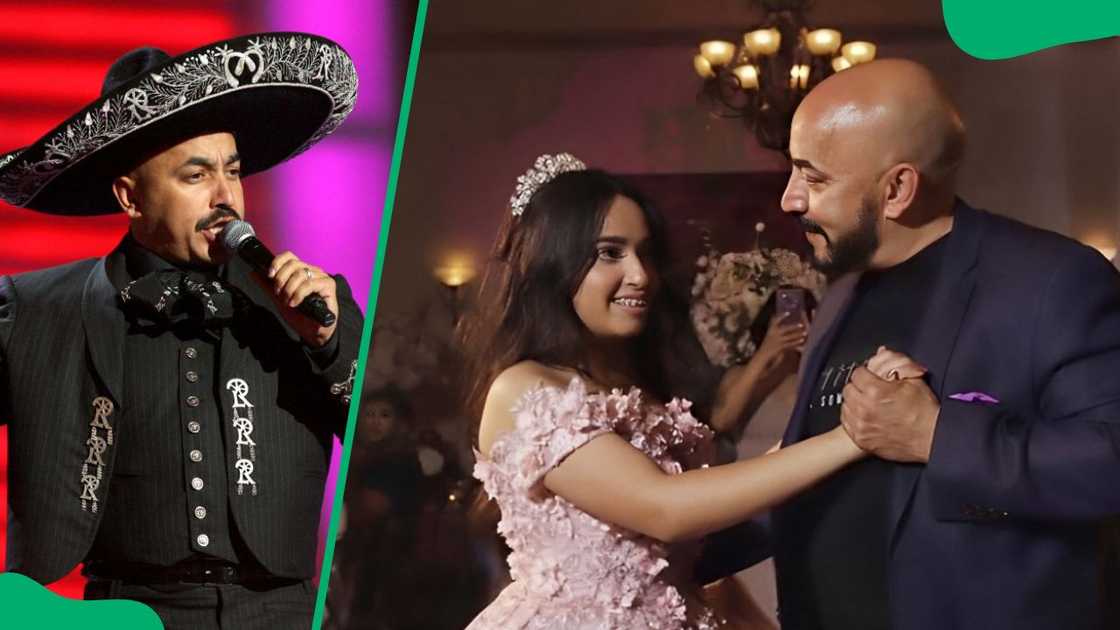 Lupillo Rivera and his daughter, Lupita Karizma Lupillo Rivera and his daughter, Lupita Karizma