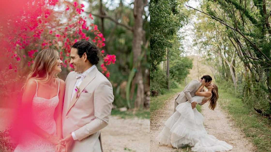 Mark Sanchez and Perry Mattfeld's wedding.