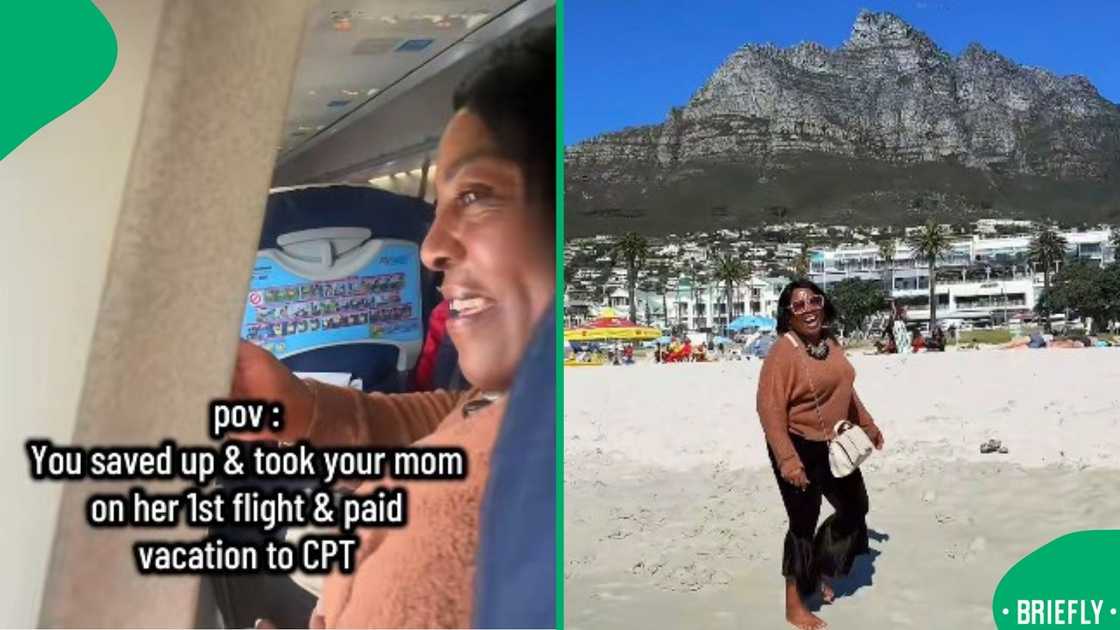 A screenshot showed the pair’s joyful journey from the airport to the beach, warming social media timelines