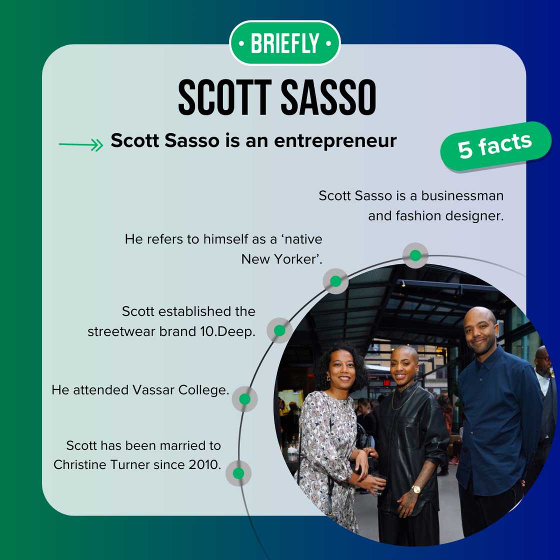 Scott Sasso wife