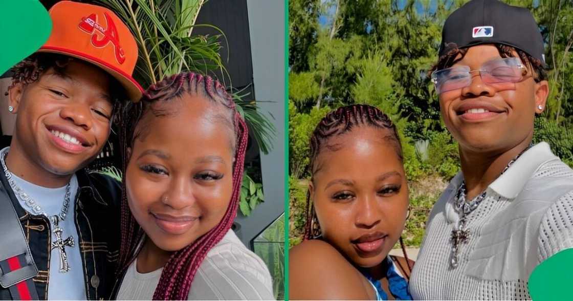 Seemah and Ghost Hlubi went to Muaritius for their vacation. Seemah and Ghost Hlubi went to Muaritius for their vacation.