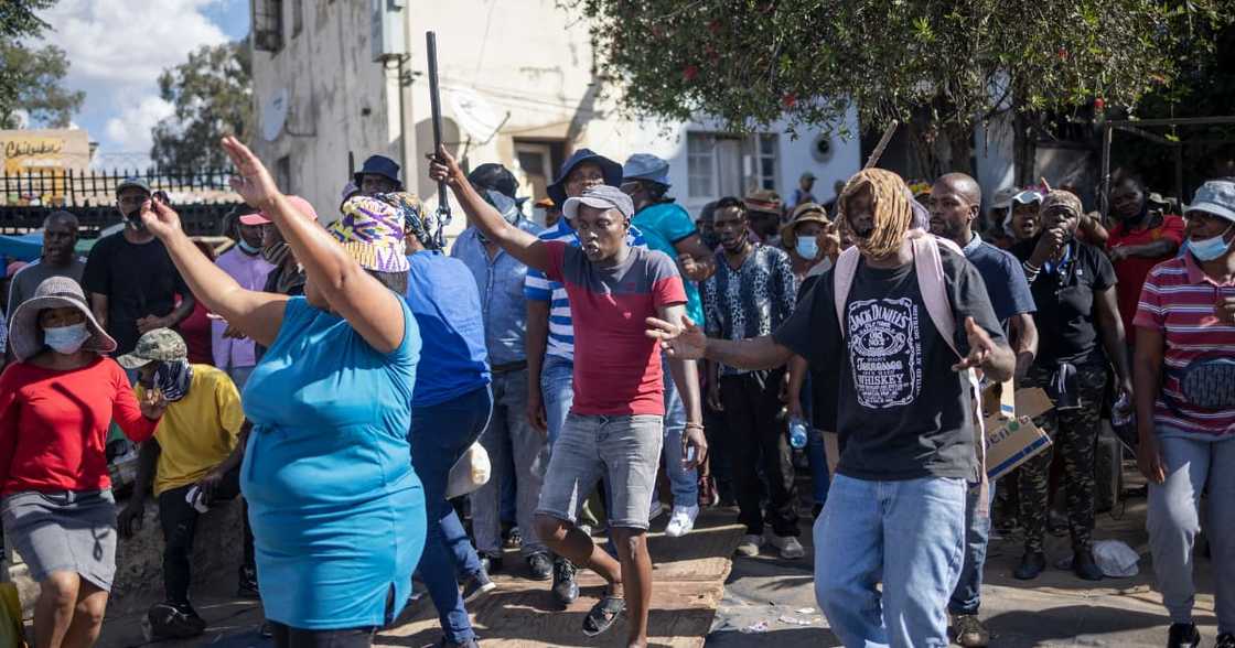 Dudula Movement, Alexandra, vigilante group, 14 members arrested Dudula Movement, Alexandra, vigilante group, 14 members arrested