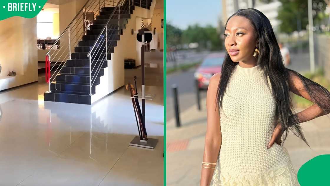 A woman stayed at a luxe accommodation in Midrand.