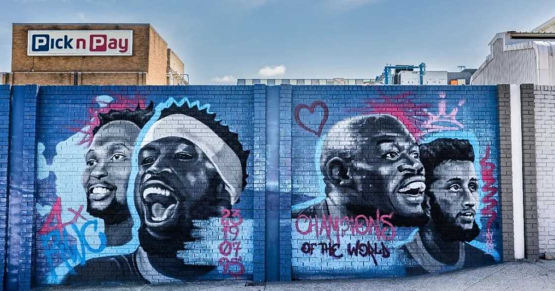 Mural of the Springboks Mural of the Springboks