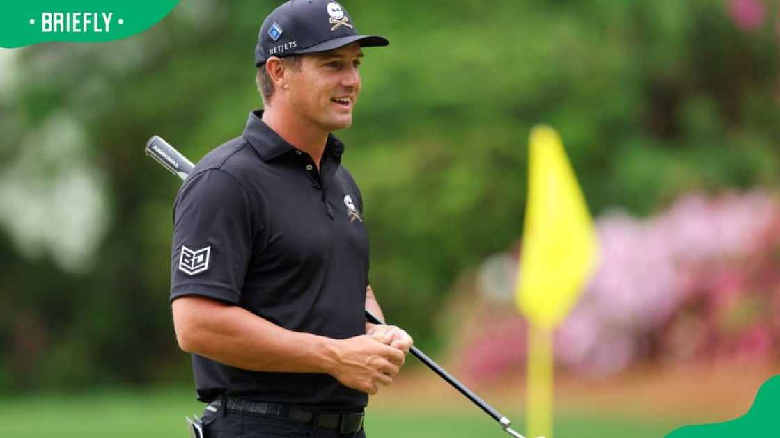 Bryson DeChambeau during the 2024 Masters Tournament at Augusta National Golf Club Bryson DeChambeau during the 2024 Masters Tournament at Augusta National Golf Club