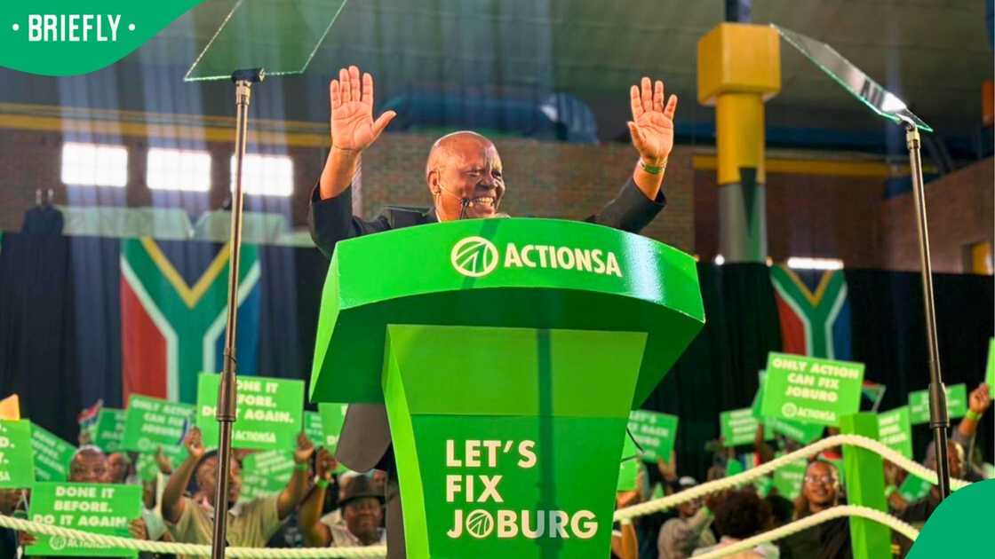 Herman Mashaba has been elected as ActionSA's mayoral candidate for Johannesburg Herman Mashaba has been elected as ActionSA's mayoral candidate for Johannesburg