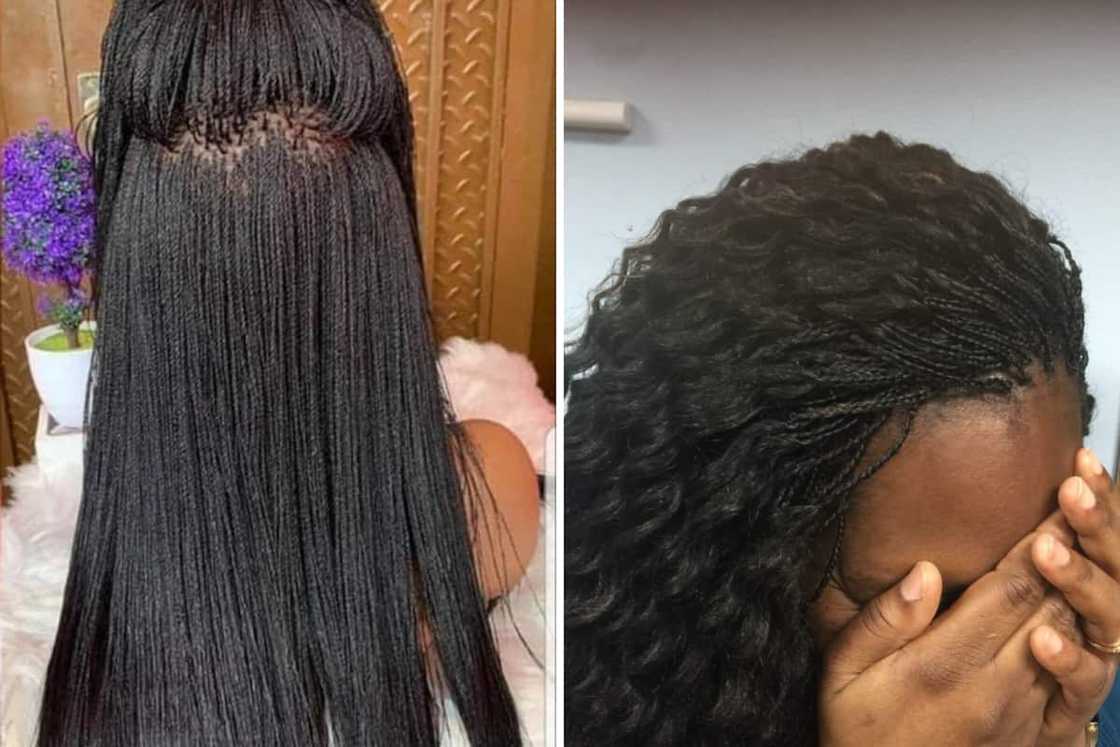 Mid-length braids Mid-length braids