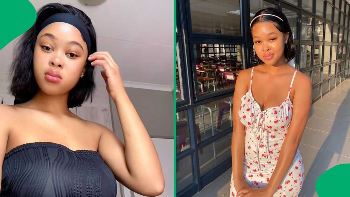 A TikTok video shows a woman crying over her painful hairstyle. A TikTok video shows a woman crying over her painful hairstyle.