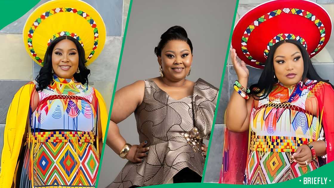 Nokukhanya "MaYeni," Thobile "MaKhumalo," and Mbali "MaNgwabe" showed off their dance moves Nokukhanya "MaYeni," Thobile "MaKhumalo," and Mbali "MaNgwabe" showed off their dance moves