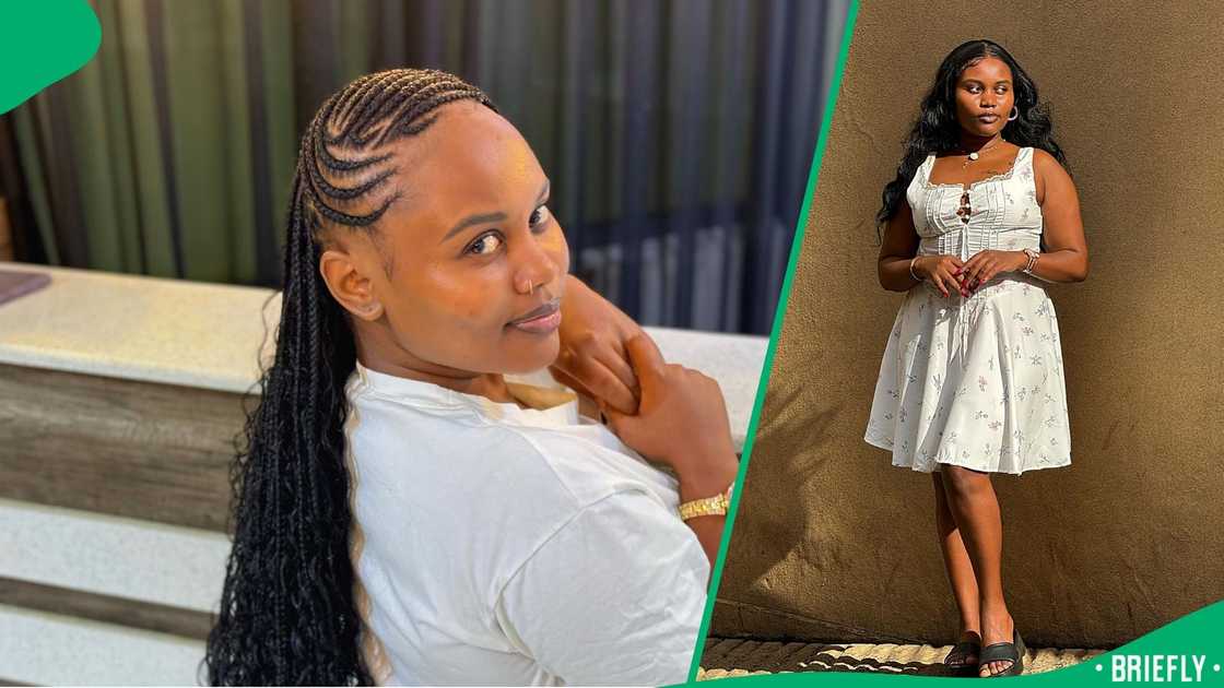 A woman shared a video showing how her brother stole her food. A woman shared a video showing how her brother stole her food.