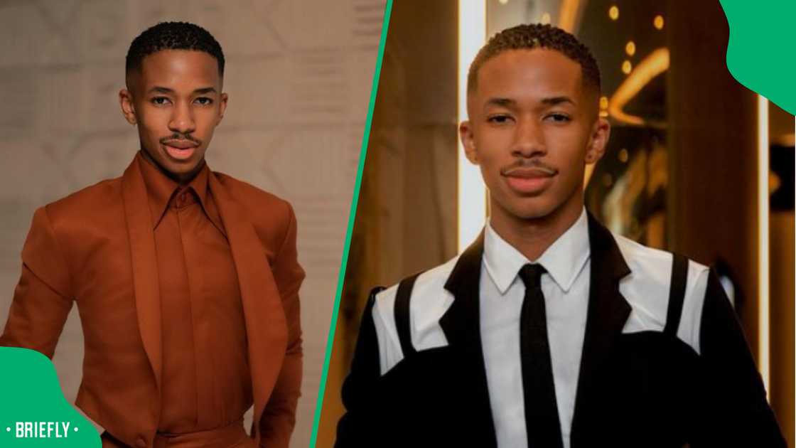Lasizwe celebrated bagging an exciting deal. Lasizwe celebrated bagging an exciting deal.
