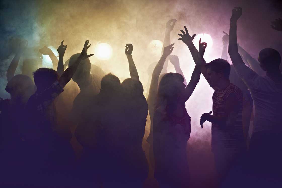 A woman and man trended for their amapiano dance at a club