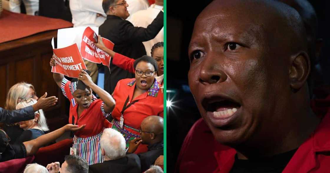 The Economic Freedom Fighters failed to have their Parliament suspension lifted ahead of the SONA The Economic Freedom Fighters failed to have their Parliament suspension lifted ahead of the SONA