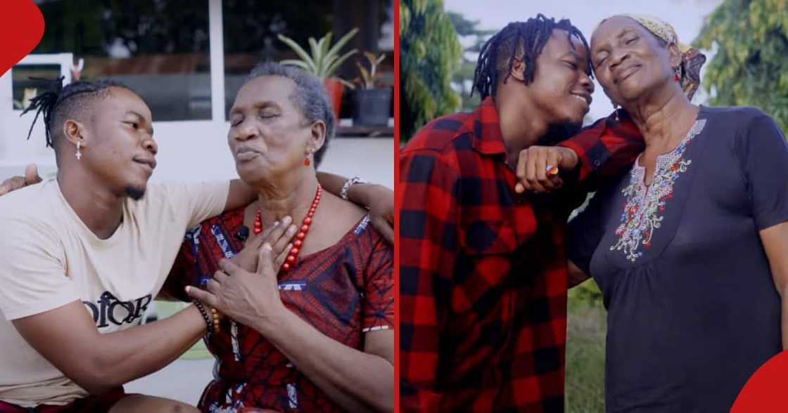 George and Catherine Thomas have a 50-year age gap between them George and Catherine Thomas have a 50-year age gap between them